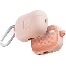 Чехол Uniq для Airpods Pro 2 Clyde (Нежно-Розовый/Розовый) 