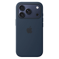 Чехол Apple Silicone Case MagSafe для iPhone 17 Pro (Midnight) Чехол Apple Silicone Case MagSafe для iPhone 17 Pro (Midnight)