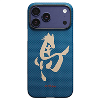 Чехол Pitaka Ultra-Slim Case Ink Horse Painting для iPhone 17 Pro Max, цвет: лазурно-зеленый (Azure Green)