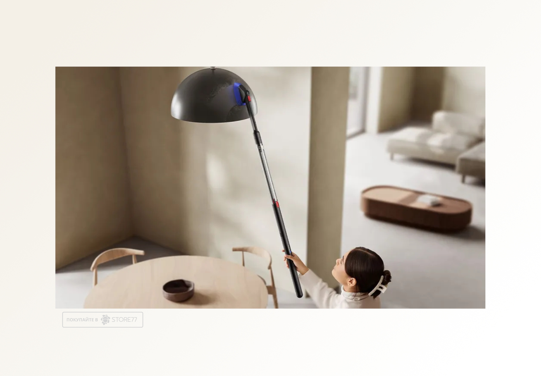 Беспроводной пылесос Dyson PencilVac Fluffy, цвет: черный (Black) Вилка EU