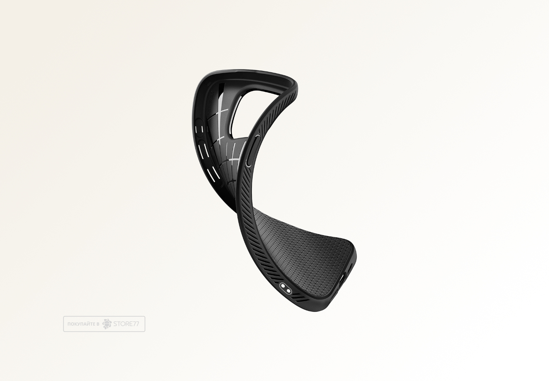 Чехол защитный Spigen для iPhone 15 Pro Liquid Air (Черный)