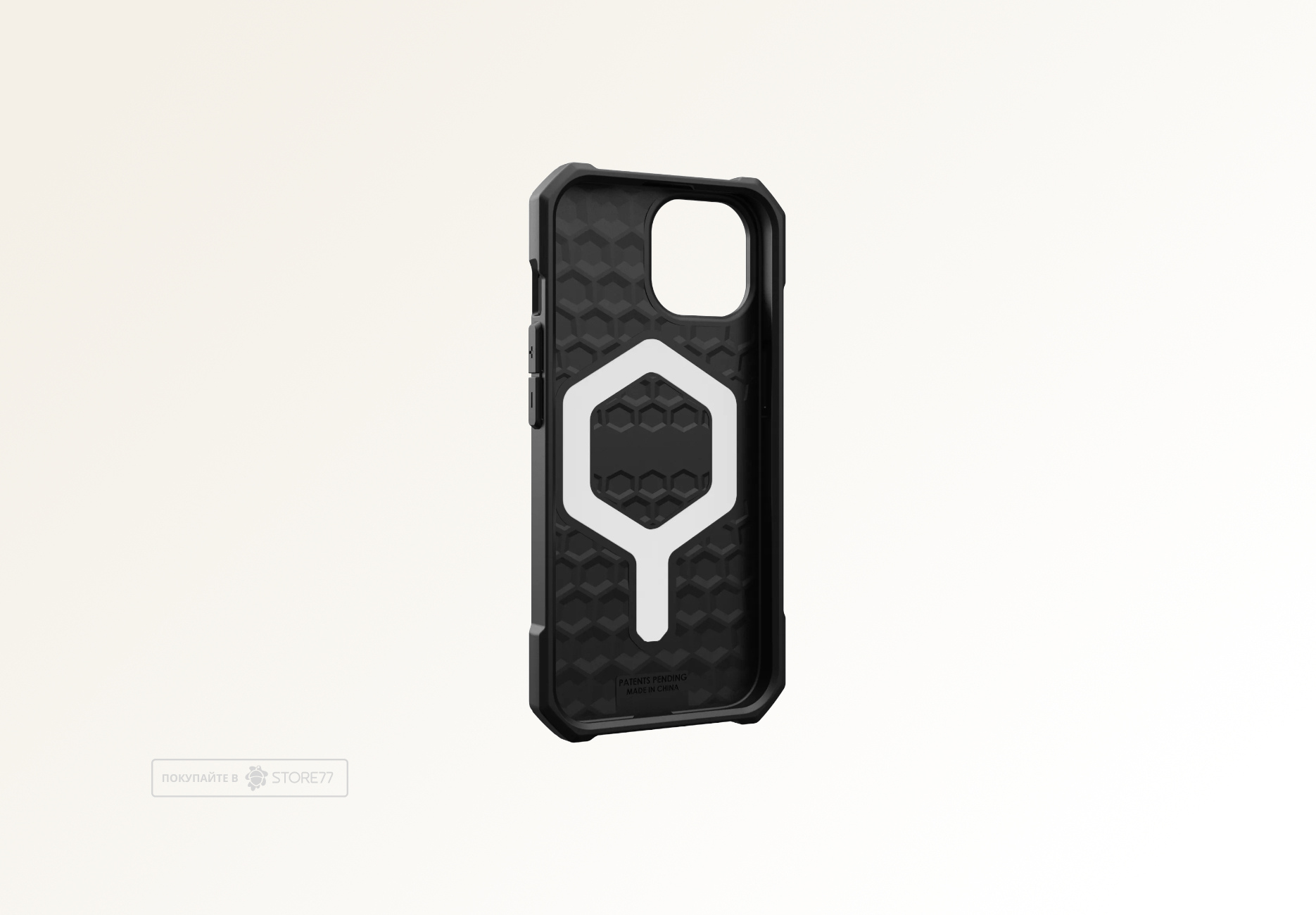Чехол Uag Essential Armor с поддержкой Mаgsafe для iPhone 15 (Черный)