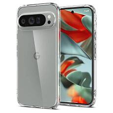Чехол силиконовый для Google Pixel 9 Pro (Прозрачный)