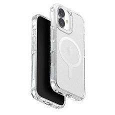 Чехол Uniq для iPhone 17 LifePro Xtreme Tinsel с MagSafe (Прозрачный с блестками)