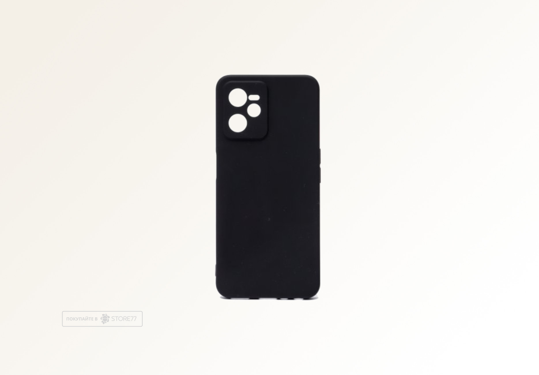 Чехол силиконовый Nano для Realme C35 (Черный)