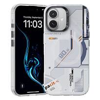 Чехол Benks для iPhone 16 Perspective Case с MagSafe (White)