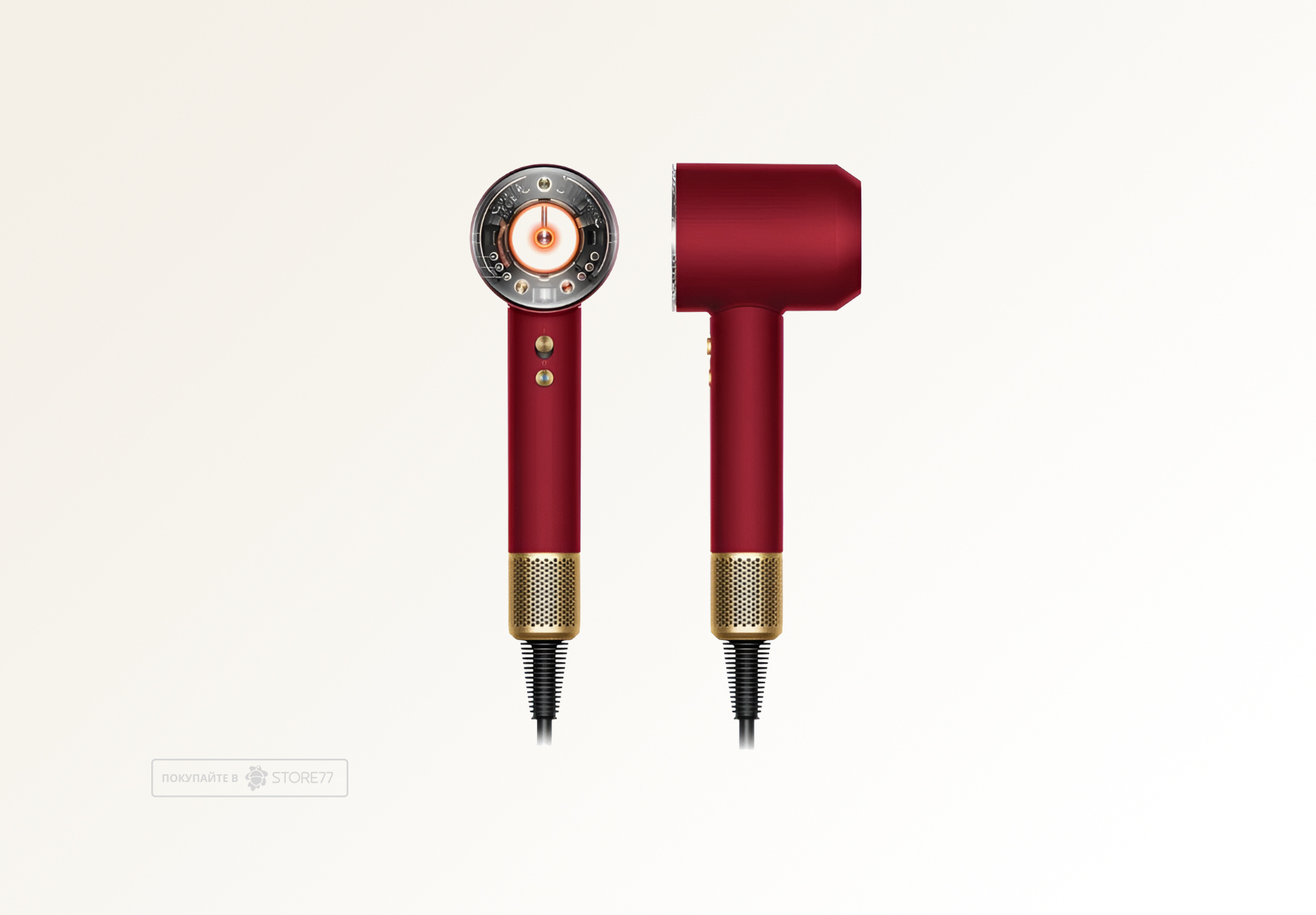 Фен Dyson Supersonic Nural HD16 (Red Velvet/Gold) Вилка EU