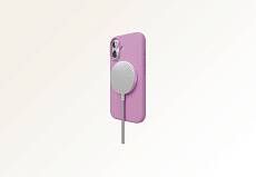 Чехол защитный VLP Aster Case MagSafe для iPhone 16 (Лавандовый)