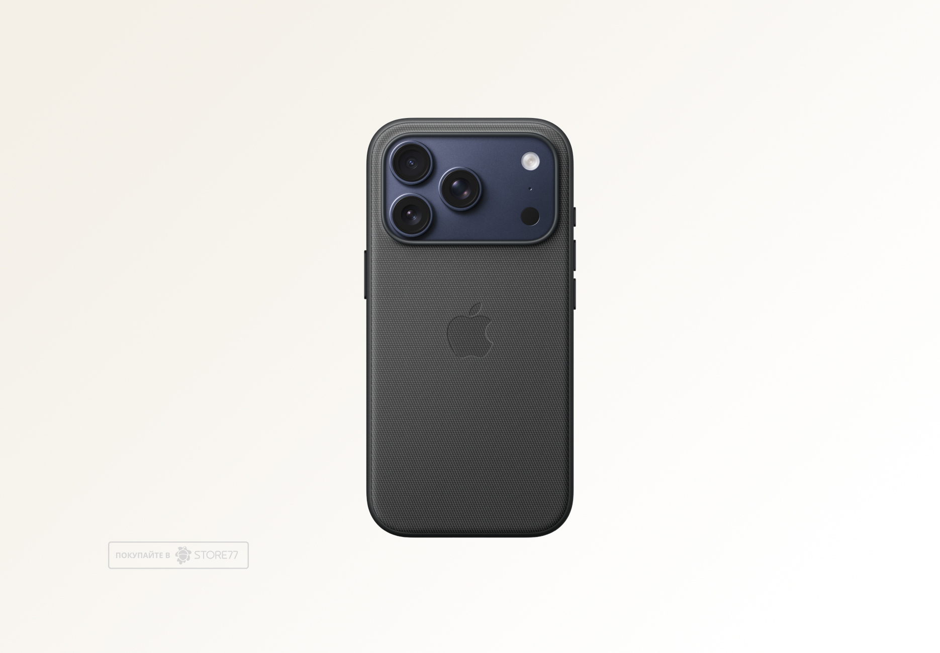 Чехол Apple TechWoven Case MagSafe для iPhone 17 Pro Max (Black)