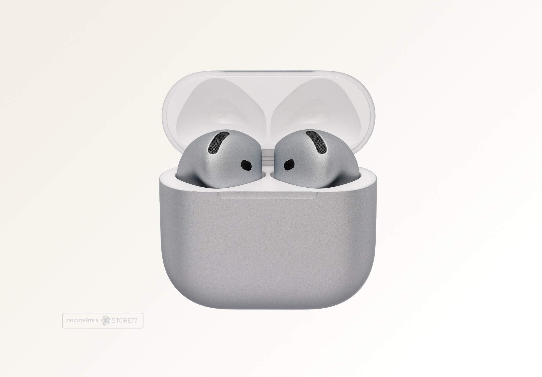 Беспроводные наушники Apple AirPods 5 беспроводная зарядка чехла (Серебристый)