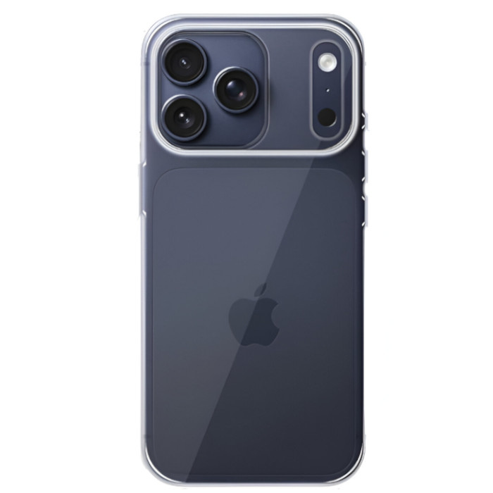 Чехол силиконовый для Apple iPhone 17 Pro плотный (Прозрачный) Чехол силиконовый для Apple iPhone 17 Pro плотный (Прозрачный)