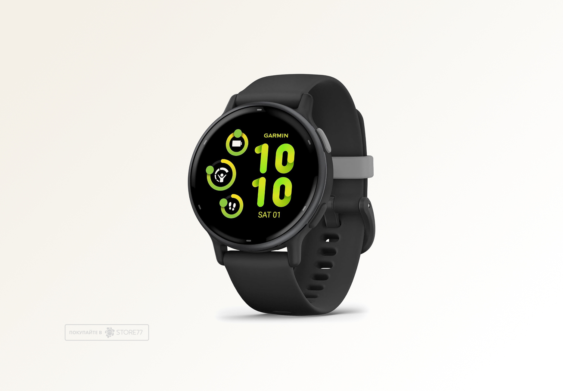 Умные часы Garmin VIVOACTIVE 5 42mm (Black)
