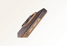 Чехол Pitaka Military-Grade для iPhone 16 Pro противоударный, цвет: закат (Sunset)