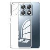 Чехол силиконовый для Xiaomi 14T Pro (Прозрачный)