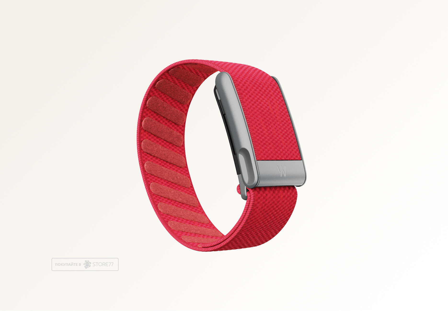 Ремешок плетеный для браслета Whoop MG LIFE SuperKnit, цвет: красный (Rhodonite)