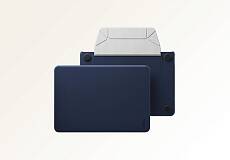Накладка Uniq Lyden Versa для Macbook Neo 13 (2026) (Синяя)