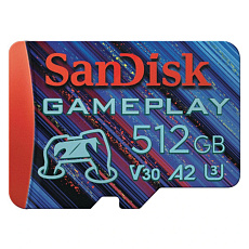 Карта памяти Sandisk GamePlay microSDXC 512 ГБ