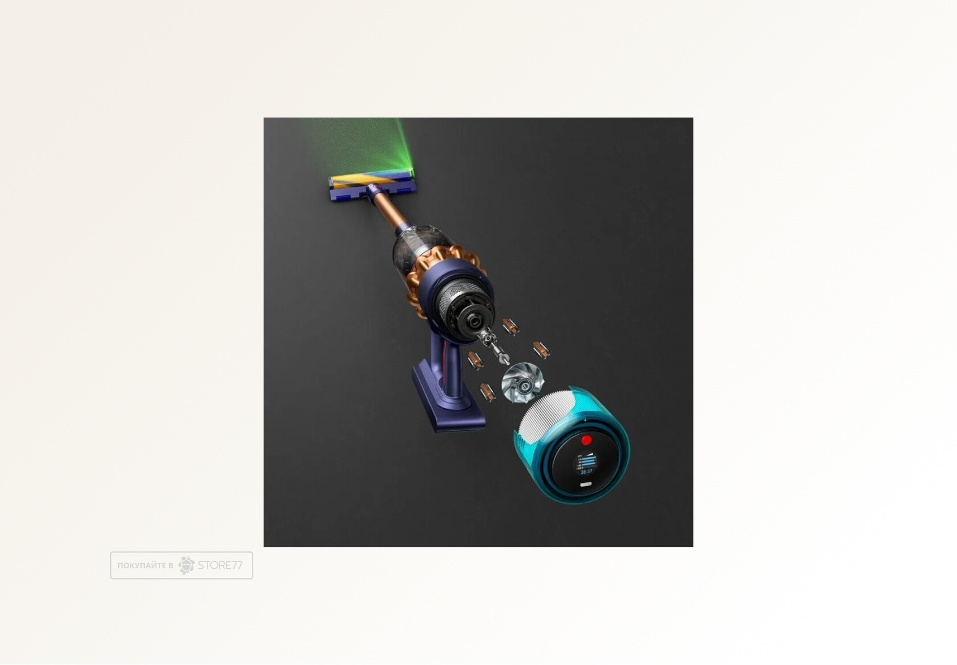 Беспроводной пылесос Dyson Gen5 Detect Absolute SV23 (Медный/Синий) Вилка EU