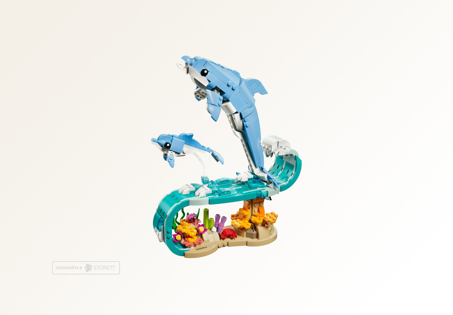 Конструктор LEGO Creator 3 в 1 31385 Красивые дельфины