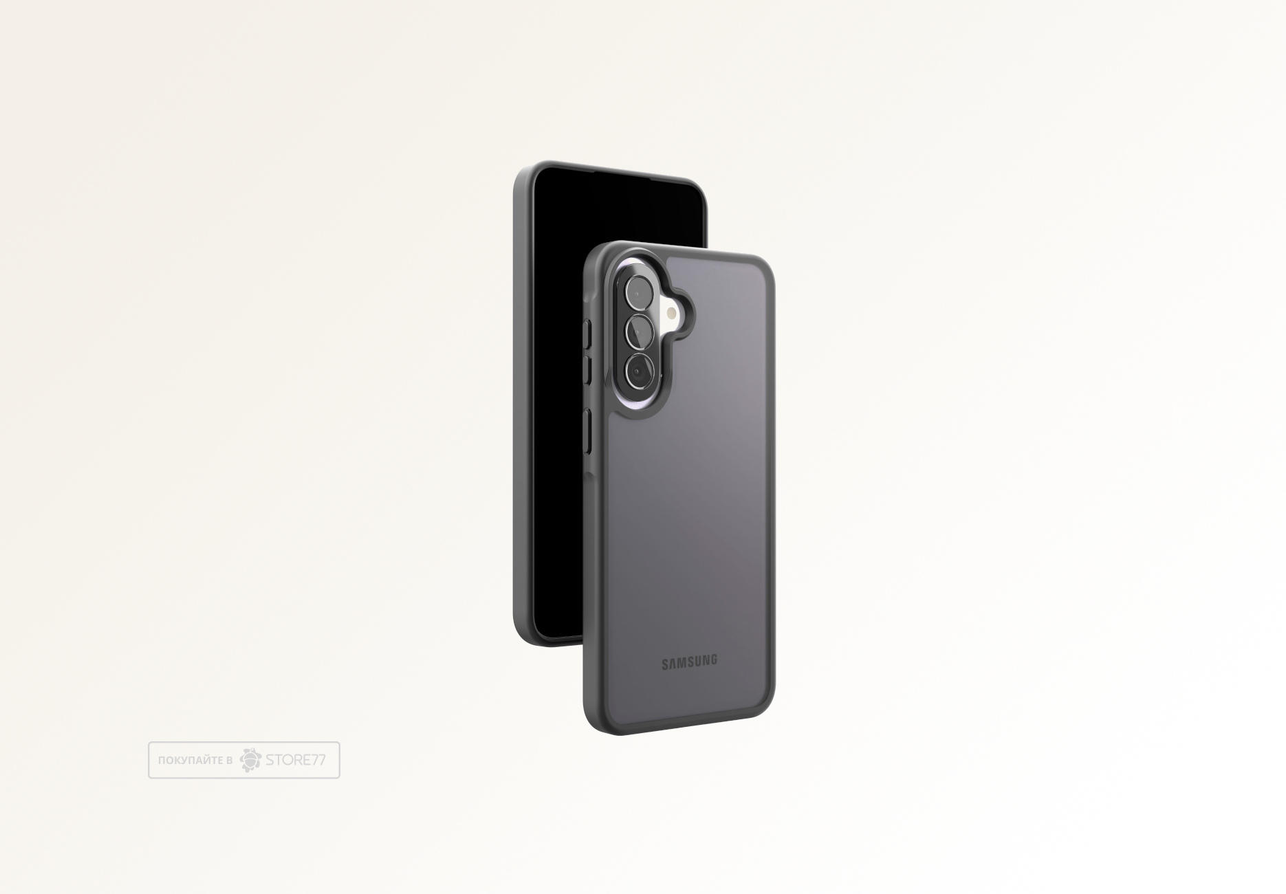 Чехол VLP Haze Case для Samsung Galaxy A37 (Черный)