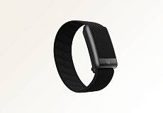 Ремешок плетеный для браслета Whoop 5.0 (ONE, PEAK) SuperKnit, цвет: черный (Obsidian)