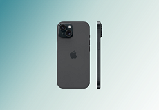 Телефон Apple iPhone 15 512 ГБ, eSim (электронная SIM-карта), цвет: черный (Black)
