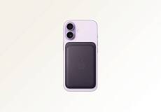 Картхолдер Apple с поддержкой MagSafe цвет: фиолетовый (Midnight purple)