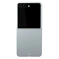 Чехол VLP Flex Case с поддержкой MagSafe для Samsung Z Flip 7 (Серый)