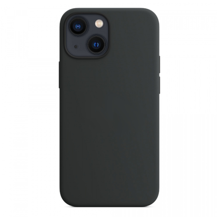 Чехол Protect для iPhone 13 Mini MagSafe Silicon Case (Темная ночь)