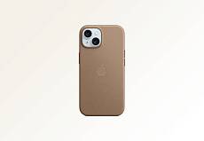 Чехол Apple FineWoven Magsafe для iPhone 15 (Taupe)