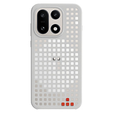 Чехол силиконовый OnePlus Hole-Pattern с поддержкой MagSafe для OnePlus 15 (Серый)