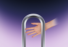 Напольный вентилятор Dyson AM07 (Белый/Серебристый) вилка EU