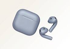 Беспроводные наушники Apple AirPods 5 беспроводная зарядка чехла (Ледниковый)