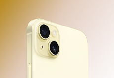 Телефон Apple iPhone 15 Plus 256 ГБ, цвет: желтый (Yellow)