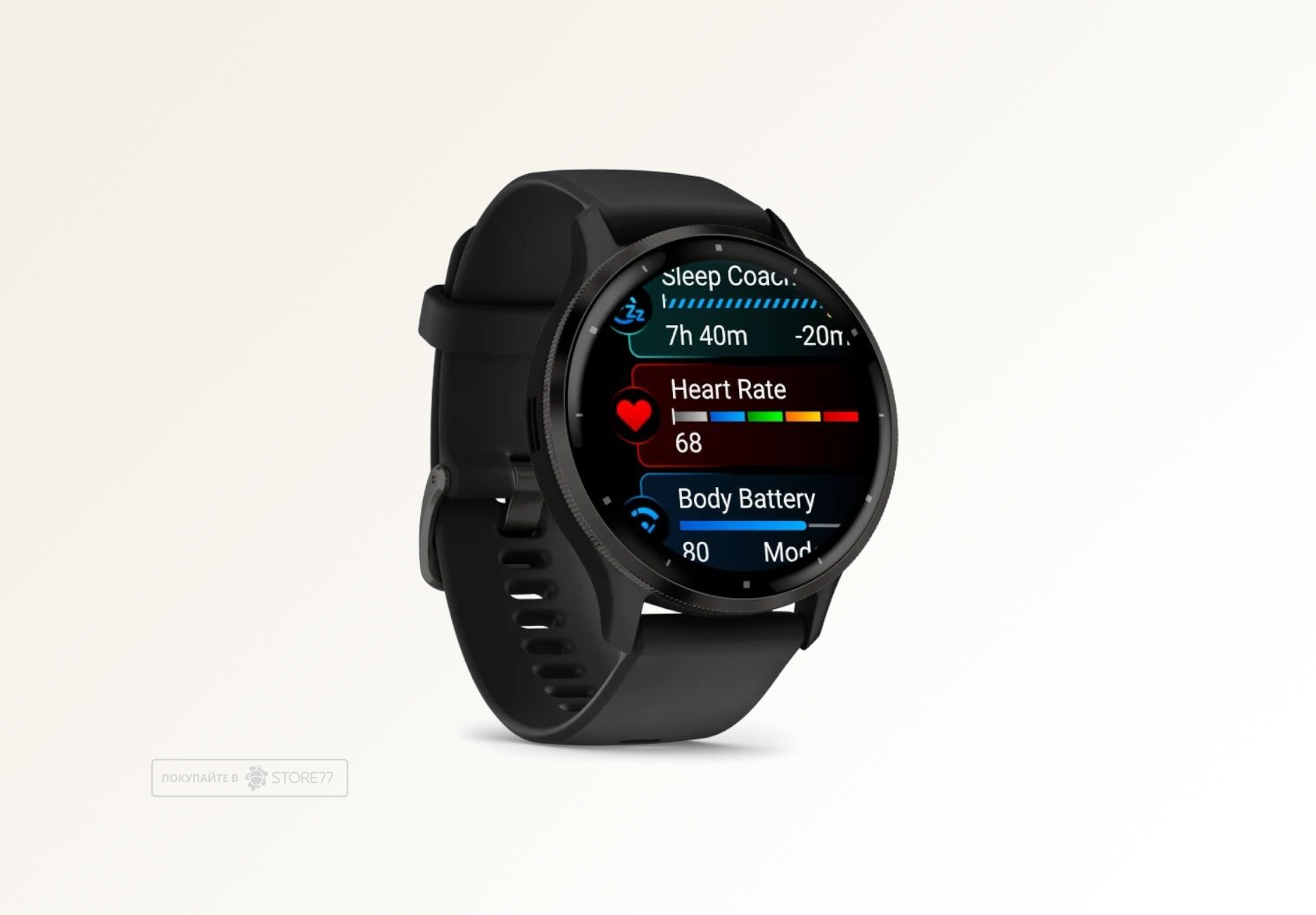 Умные часы Garmin VENU 3 45mm (Slate Black)