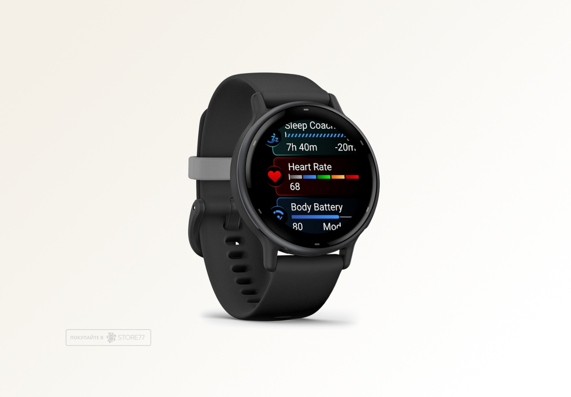 Умные часы Garmin VIVOACTIVE 5 42mm (Black)
