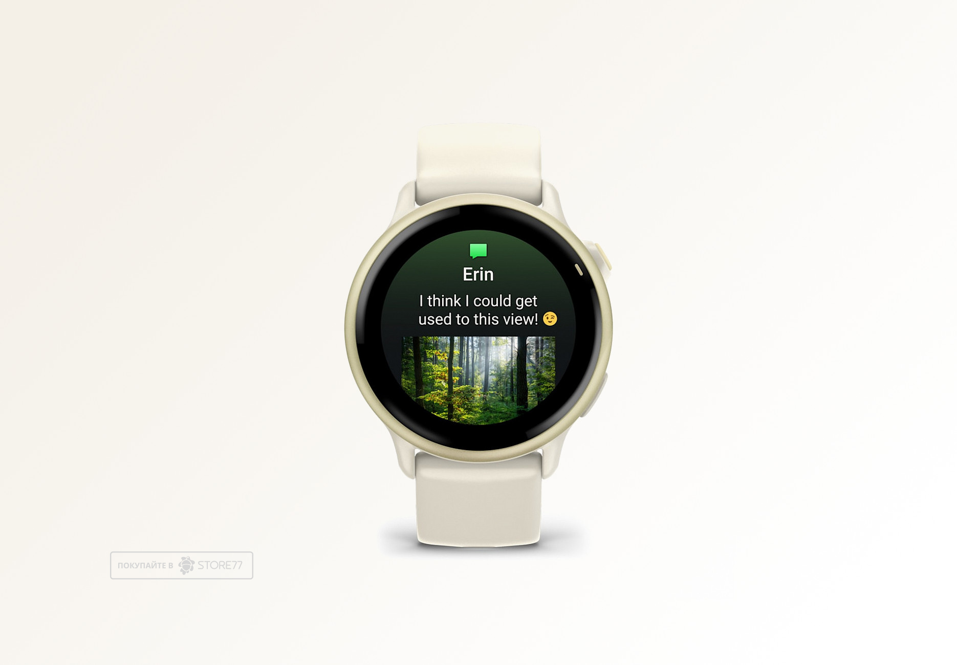 Умные часы Garmin VIVOACTIVE 6 42mm (Lunar Gold)