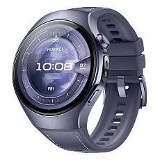 Умные часы Huawei Watch 5 46 мм LTE, цвет: серо-фиолетовый (Grey-Purple) (Уценка)
