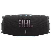 Портативная акустика JBL Charge 6 (Черная/Оранжевая)
