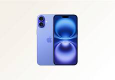 Телефон Apple iPhone 16 128 ГБ, цвет: ультрамарин (Ultramarine) (Уценка)