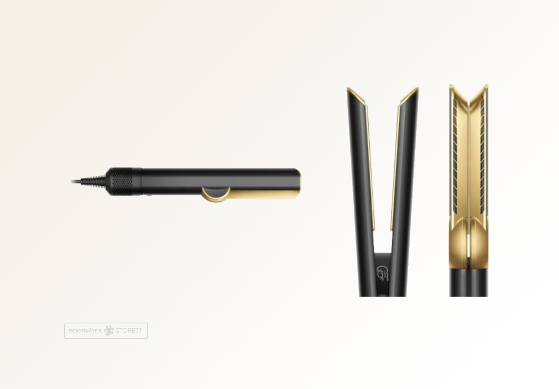 Выпрямитель Dyson Airstrait HT01 (Onyx/Gold) Вилка EU