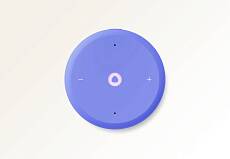 Умная колонка Яндекс.Станция Лайт 2 (Фиолетовая)