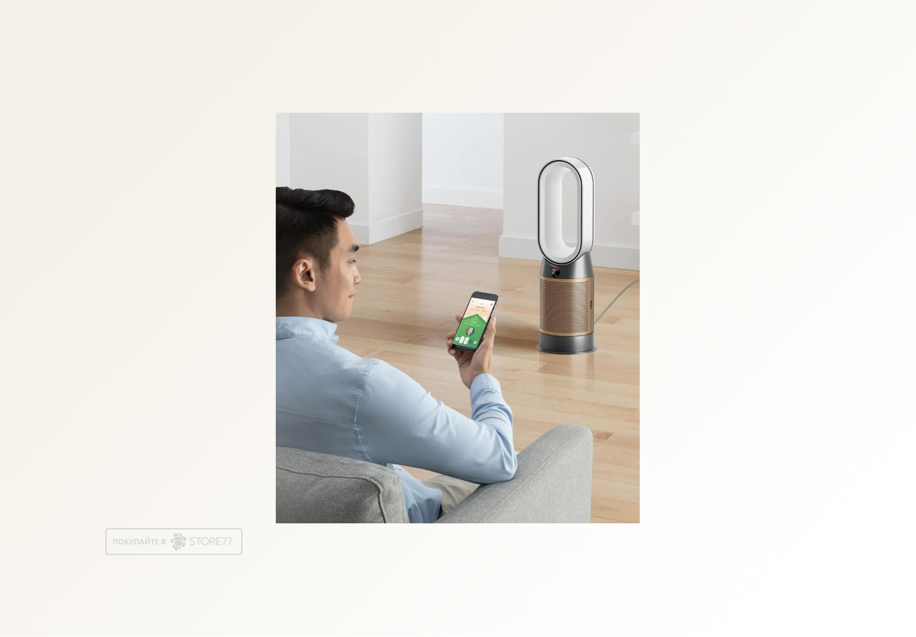 Очиститель воздуха Dyson HP12 Purifier Hot+Cool De-NOx цвет: Белый/Золотой (White/Gold)