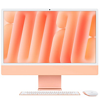 Моноблок Apple iMac 24" Retina 4.5K (M4 10C CPU, 10C GPU) 16 Гб, 512 Гб SSD Оранжевый Z1EW000DU