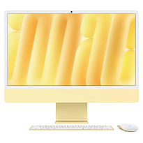 Моноблок Apple iMac 24" Retina 4.5K (M4 10C CPU, 10C GPU) 16 Гб, 1Тб SSD Желтый Z1EL000DS