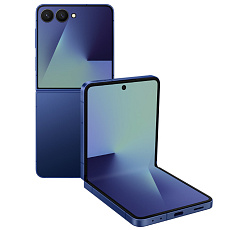 Телефон Samsung Galaxy Z Flip7 12/256 ГБ, цвет: дымчато-синий (Blue Shadow) (Селект)