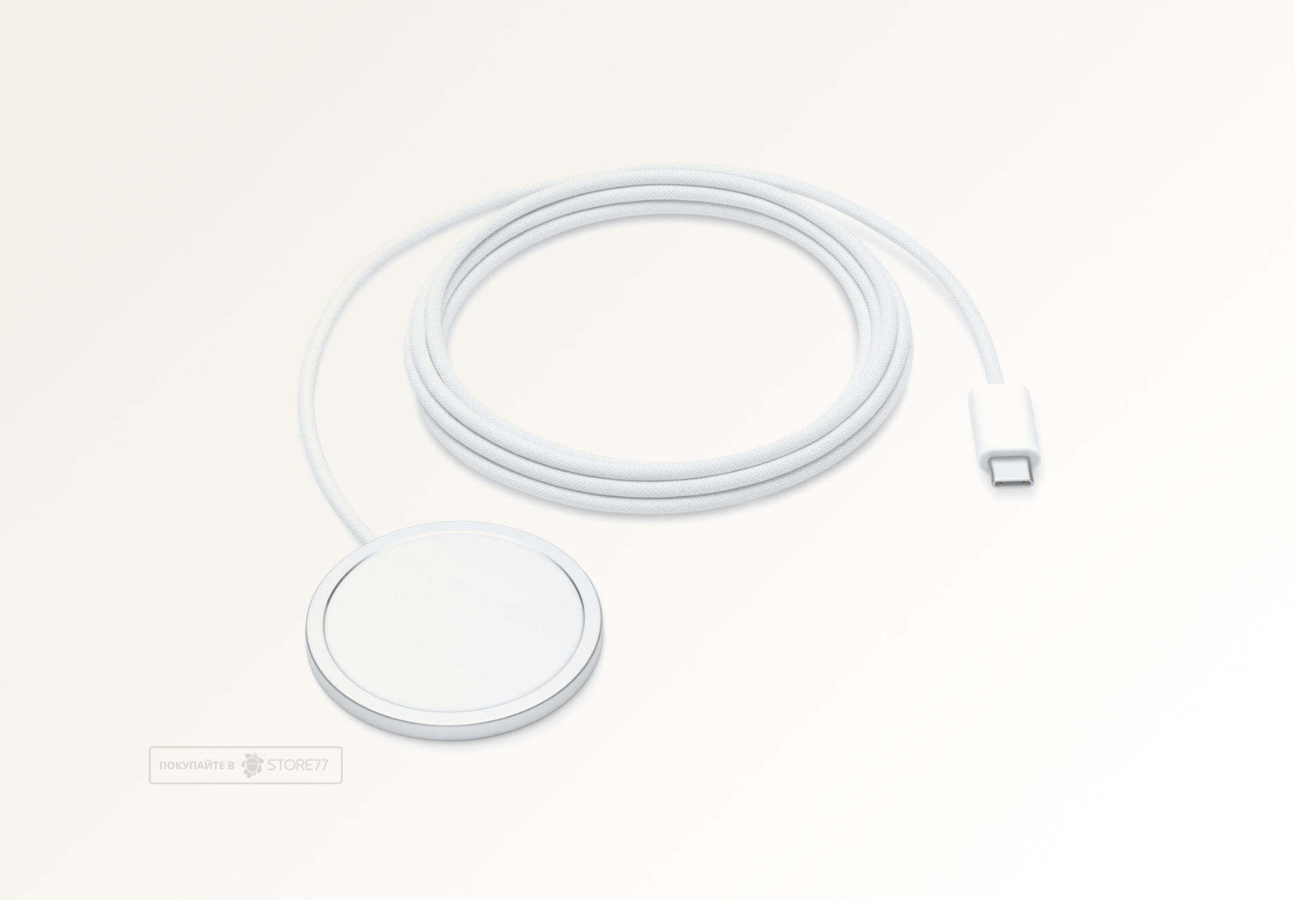 Зарядное устройство Apple Magsafe для iPhone 25 Вт 2м 2025 (Белое)