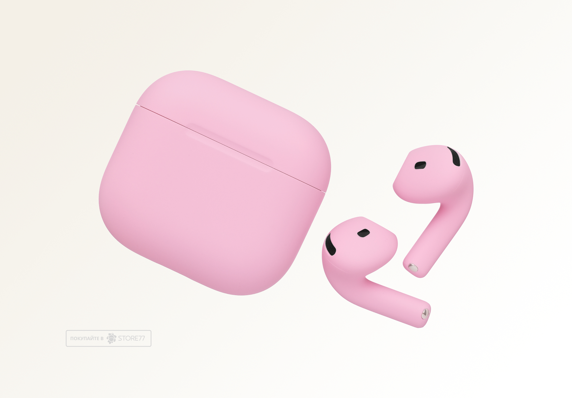 Беспроводные наушники Apple AirPods 5 беспроводная зарядка чехла (Розовый)