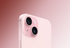 Телефон Apple iPhone 15 128Gb (Pink)